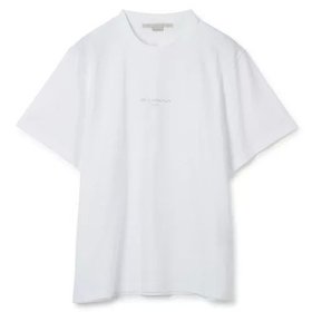 【ステラ マッカートニー/STELLA McCARTNEY】 3d Metallic Silver Logo Tshirt人気、トレンドファッション・服の通販 founy(ファニー) ファッション Fashion レディースファッション WOMEN トップス・カットソー Tops/Tshirt シャツ/ブラウス Shirts/Blouses ロング / Tシャツ T-Shirts 2022年 2022 2022 春夏 S/S Ss,Spring/Summer,2022 シンプル Simple フォルム Form フロント Front プリント Print ワンポイント One Point 半袖 Short Sleeve 洗える Washable |ID:prp329100004271368