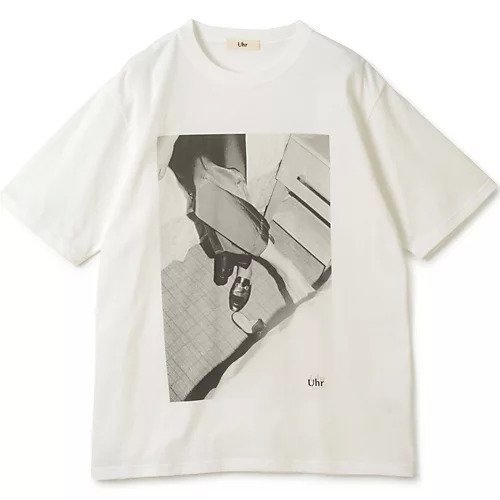 【ウーア/Uhr】のJiro Konami Photo Tee インテリア・キッズ・メンズ・レディースファッション・服の通販 founy(ファニー) 　ファッション　Fashion　レディースファッション　WOMEN　コラボ　Collaboration　ニューヨーク　New York　モノトーン　Monotone　洗える　Washable　Off White|ID: prp329100004271398 ipo3291000000029975637