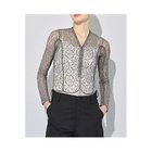 【チカ キサダ/CHIKA KISADA】のシアーボディスーツ 人気、トレンドファッション・服の通販 founy(ファニー) ファッション Fashion レディースファッション Fashion for Women スーツ Business Suits & Workwear 2025年 2025 2025春夏・S/S Spring/Summer 2025 SS25 ジップ Zip, Zipper スーツ Suit, Formalwear レース Lace, Lace Fabric thumbnail Gray|ID: prp329100004271416 ipo3291000000035315070