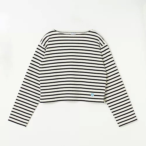【オーシバル/ORCIVAL】のCROPPED BOAT NECK P.O. 人気、トレンドファッション・服の通販 founy(ファニー) 　ファッション　Fashion　レディースファッション　Fashion for Women　クロップド　Cropped, Short Length　コンパクト　Compact, Small Size　バスク　Basque, Basque Style　フランス　France, French　ボーダー　Border, Stripe　洗える　Machine Washable　other-2|ID: prp329100004271464 ipo3291000000031298997