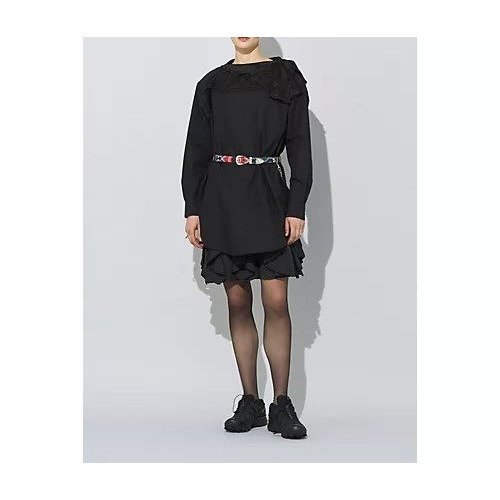 【トーガ プルラ/TOGA PULLA】のLace boat neck shirt 人気、トレンドファッション・服の通販 founy(ファニー) 　ファッション　Fashion　レディースファッション　Fashion for Women　トップス・カットソー　Cut & Sew Tops　シャツ・ブラウス・オフィスカジュアル　Elegant Blouses & Button-Ups　2025年　2025　2025春夏・S/S　Spring/Summer 2025 SS25　レース　Lace, Lace Fabric　ワイド　Wide, Wide Fit　洗える　Machine Washable　other-2|ID: prp329100004271479 ipo3291000000036031880