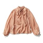 【エムセブンデイズ/M7days】のシアー2WAYボウタイブラウス 人気、トレンドファッション・服の通販 founy(ファニー) ファッション Fashion レディースファッション Fashion for Women トップス・カットソー Cut & Sew Tops シャツ・ブラウス・オフィスカジュアル Elegant Blouses & Button-Ups シアー Sheer, See-Through シンプル Simple, Minimal スタンド Stand Collar, Upright Stand リボン Ribbon, Bow エレガント 上品 Elegant 人気 Popular, Best Seller thumbnail ピンク|ID: prp329100004271481 ipo3291000000034953550