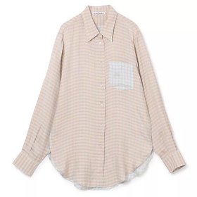 【アクネ ストゥディオズ/Acne Studios】のCHECK LONG SLEEVE SHIRT 人気、トレンドファッション・服の通販 founy(ファニー) ファッション Fashion レディースファッション WOMEN トップス・カットソー Tops/Tshirt シャツ/ブラウス Shirts/Blouses コンビ Combination チェック Check ポケット Pocket モダン Modern |ID:prp329100004271504