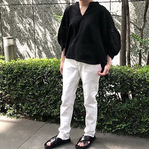 【ノーメント/normment】のシャドーストライプブラウス 人気、トレンドファッション・服の通販 founy(ファニー) 　ファッション　Fashion　レディースファッション　WOMEN　トップス・カットソー　Tops/Tshirt　シャツ/ブラウス　Shirts/Blouses　インド　India　夏　Summer　洗える　Washable　other-3|ID: prp329100004271546 ipo3291000000031821812