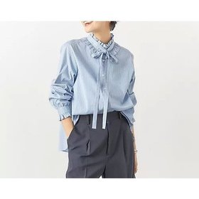 【ノーリーズソフィー/NOLLEY'S sophi】のブロードフリルシャツ 人気、トレンドファッション・服の通販 founy(ファニー) ファッション Fashion レディースファッション WOMEN トップス・カットソー Tops/Tshirt シャツ/ブラウス Shirts/Blouses 2025年 2025 2025春夏・S/S Ss,Spring/Summer,2025 おすすめ Recommend ジャケット Jacket セレモニー Ceremony フリル Frills プリーツ Pleats リボン Ribbon 人気 Popularity 定番 Standard |ID:prp329100004271567