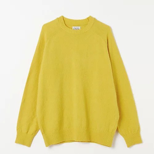 【ヨネトミ/Yonetomi】の【HPS別注】CIRCLE KNIT PULLOVER インテリア・キッズ・メンズ・レディースファッション・服の通販 founy(ファニー) 　ファッション　Fashion　レディースファッション　WOMEN　トップス・カットソー　Tops/Tshirt　ニット　Knit Tops　プルオーバー　Pullover　別注　Special Order　定番　Standard　イエロー|ID: prp329100004271580 ipo3291000000029895943