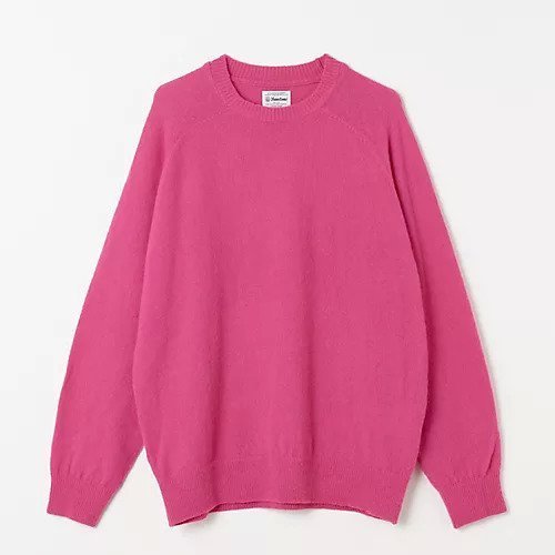 【ヨネトミ/Yonetomi】の【HPS別注】CIRCLE KNIT PULLOVER インテリア・キッズ・メンズ・レディースファッション・服の通販 founy(ファニー) 　ファッション　Fashion　レディースファッション　WOMEN　トップス・カットソー　Tops/Tshirt　ニット　Knit Tops　プルオーバー　Pullover　別注　Special Order　定番　Standard　ピンク|ID: prp329100004271580 ipo3291000000029895944