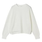 【イーバイエクラ/E by eclat】のコンパクトサーマルニット 人気、トレンドファッション・服の通販 founy(ファニー) ファッション Fashion レディースファッション Fashion for Women トップス・カットソー Cut & Sew Tops ニット Knit Tops & Sweaters サーマル Thermal, Waffle Knit バランス Balance, Style Balance ラウンド Round, Round Neck 人気 Popular, Best Seller 洗える Machine Washable thumbnail ホワイト|ID: prp329100004271594 ipo3291000000034766794