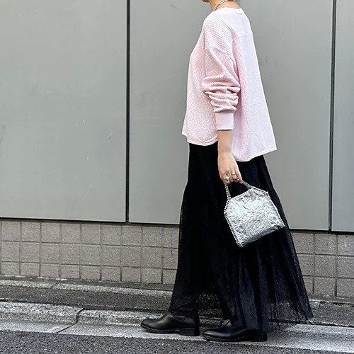 【イーバイエクラ/E by eclat】のコンパクトサーマルニット 人気、トレンドファッション・服の通販 founy(ファニー) 　ファッション　Fashion　レディースファッション　Fashion for Women　トップス・カットソー　Cut & Sew Tops　ニット　Knit Tops & Sweaters　サーマル　Thermal, Waffle Knit　バランス　Balance, Style Balance　ラウンド　Round, Round Neck　人気　Popular, Best Seller　洗える　Machine Washable　other-3|ID: prp329100004271594 ipo3291000000034953963