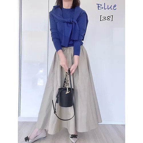 【エムセブンデイズ/M7days】のリブクルーネックニット 人気、トレンドファッション・服の通販 founy(ファニー) 　ファッション　Fashion　レディースファッション　Fashion for Women　トップス・カットソー　Cut & Sew Tops　ニット　Knit Tops & Sweaters　おすすめ　Recommended / Our Picks　インナー　Innerwear　カーディガン　Cardigan, Knitwear　セットアップ　Set-Up, Coordinated Outfit　ベーシック　Basic, Essential　ボトム　Bottoms, Lower Wear　春　Spring　other-3|ID: prp329100004271596 ipo3291000000035912134