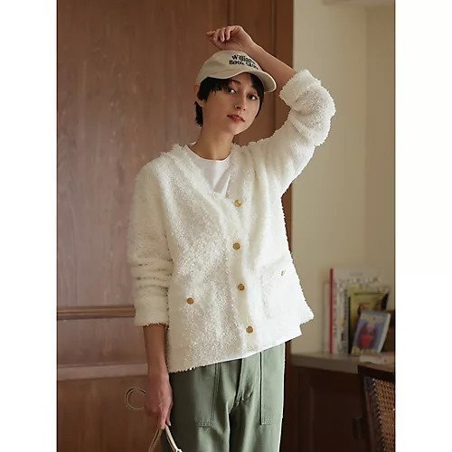 【スアデオ/suadeo】のニットツイード風カーディガン 人気、トレンドファッション・服の通販 founy(ファニー) 　ファッション　Fashion　レディースファッション　WOMEN　トップス・カットソー　Tops/Tshirt　ニット　Knit Tops　カーディガン　Cardigans　春　Spring　カーディガン　Cardigan　ジャケット　Jacket　ツイード　Tweed　トレンド　Trend　バランス　Balance　フリンジ　Fringe　ポケット　Pocket　ミックス　Mix　メタル　Metal　モコモコ　Fluffy　S/S・春夏　Ss・Spring/Summer　夏　Summer　ビジネス 仕事 通勤　Business　other-2|ID: prp329100004271657 ipo3291000000031300381