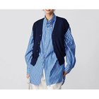 【アンスクリア/INSCRIRE】のWool N/S Cardigan NAVY|ID: prp329100004271668 ipo3291000000029896000