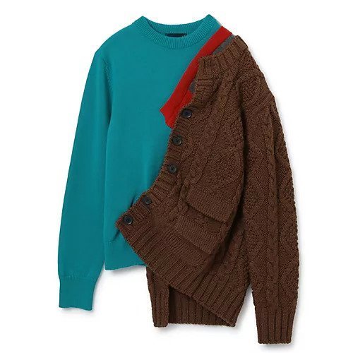 【カラー/kolor】のKNIT PO インテリア・キッズ・メンズ・レディースファッション・服の通販 founy(ファニー) 　ファッション　Fashion　レディースファッション　WOMEN　トップス・カットソー　Tops/Tshirt　ニット　Knit Tops　2022年　2022　2022-2023秋冬・A/W　Aw/Autumn/Winter//Fw/Fall-Winter/2022-2023　カーディガン　Cardigan　シンプル　Simple　B-Blue|ID: prp329100004271676 ipo3291000000029896013