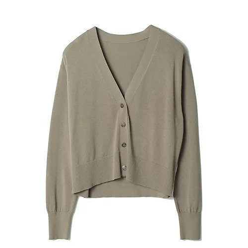 【エクラ/eclat】のアイスコットンカーディガン インテリア・キッズ・メンズ・レディースファッション・服の通販 founy(ファニー) 　ファッション　Fashion　レディースファッション　Fashion for Women　トップス・カットソー　Cut & Sew Tops　カーディガン・羽織り　Layered Style Cardigans　カーディガン　Cardigan, Knitwear　クール　Cool, Chic　ベーシック　Basic, Essential　エレガント 上品　Elegant　人気　Popular, Best Seller　別注　Limited Edition, Custom Order　洗える　Machine Washable　モカグレージュ|ID: prp329100004271683 ipo3291000000031715151