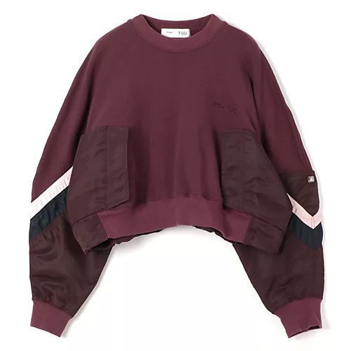 【トーガ トゥ/TOGA TOO】のPocket sweat pullover インテリア・キッズ・メンズ・レディースファッション・服の通販 founy(ファニー) https://founy.com/ ファッション Fashion レディースファッション WOMEN トップス・カットソー Tops/Tshirt パーカ Sweats プルオーバー Pullover スウェット Sweat 2025年 2025 2025春夏・S/S Ss,Spring/Summer,2025 コンパクト Compact スウェット Sweat バランス Balance フロント Front ポケット Pocket 切替 Switching 洗える Washable |ID: prp329100004271694 ipo3291000000030329047