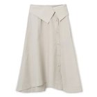 【スリーワン フィリップリム/3.1 Phillip Lim】のCOTTON POPLIN MIDI SKIRT W SIDE PLKT STONE|ID: prp329100004271801 ipo3291000000029896156