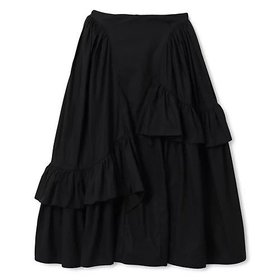 【セシリー バンセン/CECILIE BAHNSEN】のSKIRT WITH ASYMMETRICAL RUFFLE ON SIDE PANEL 人気、トレンドファッション・服の通販 founy(ファニー) ファッション Fashion レディースファッション WOMEN スカート Skirt 2022年 2022 2022-2023秋冬・A/W Aw/Autumn/Winter//Fw/Fall-Winter/2022-2023 アシンメトリー Asymmetry フリル Frills ラッフル Raffle リラックス Relax 洗える Washable |ID:prp329100004271805