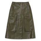 【レジーナピョウ/REJINA PYO】のDonna Skirt FAUX LEATHER GREEN|ID: prp329100004271828 ipo3291000000029896257