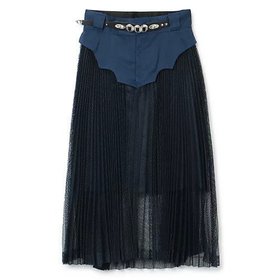 【トーガアルシーヴ/TOGA ARCHIVES】のPleated skirt Dickies SP 人気、トレンドファッション・服の通販 founy(ファニー) ファッション Fashion レディースファッション WOMEN スカート Skirt プリーツスカート Pleated Skirts コラボ Collaboration プリーツ Pleats ミックス Mix メッシュ Mesh |ID:prp329100004271863