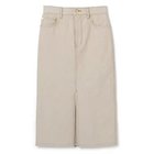 【ビューティフル ピープル/beautiful people】のbritish linen stretch tight skirt natural|ID: prp329100004271866 ipo3291000000029896150