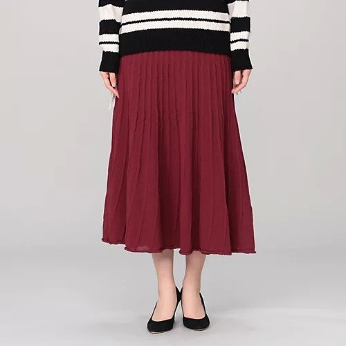 【ジェーンスミス/JANE SMITH】のKNIT SKIRT インテリア・キッズ・メンズ・レディースファッション・服の通販 founy(ファニー) https://founy.com/ ファッション Fashion レディースファッション WOMEN スカート Skirt エアリー Airy プリーツ Pleats |ID: prp329100004271869 ipo3291000000029896378