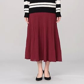 【ジェーンスミス/JANE SMITH】のKNIT SKIRT 人気、トレンドファッション・服の通販 founy(ファニー) ファッション Fashion レディースファッション WOMEN スカート Skirt エアリー Airy プリーツ Pleats |ID:prp329100004271869