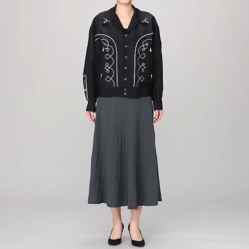 【ジェーンスミス/JANE SMITH】のKNIT SKIRT 人気、トレンドファッション・服の通販 founy(ファニー) 　ファッション　Fashion　レディースファッション　WOMEN　スカート　Skirt　エアリー　Airy　プリーツ　Pleats　other-2|ID: prp329100004271869 ipo3291000000031822564