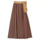 【アーリ/EARIH】のLIMONTA POCKET BELT SKIRT BROWN|ID: prp329100004271887 ipo3291000000029896458