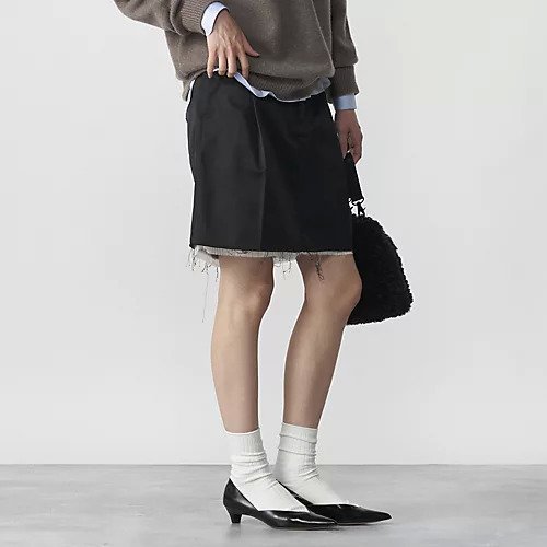 【ブリル/BRILL】のCHINO MIDI SKIRT インテリア・キッズ・メンズ・レディースファッション・服の通販 founy(ファニー) 　ファッション　Fashion　レディースファッション　WOMEN　スカート　Skirt　マキシ　Maxi　リメイク　Remake　BLACK|ID: prp329100004271912 ipo3291000000029896529