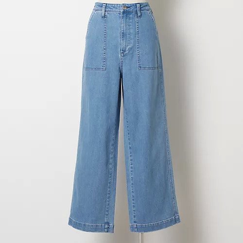【ヘルシーデニム/Healthy Denim】の【LEE別注】【洗える】Begonia(ベイカーパンツ) インテリア・キッズ・メンズ・レディースファッション・服の通販 founy(ファニー) 　ファッション　Fashion　レディースファッション　WOMEN　パンツ　Pants　デニム　Denim　別注　Special Order　洗える　Washable　ライトブルー|ID: prp329100004271963 ipo3291000000030965961