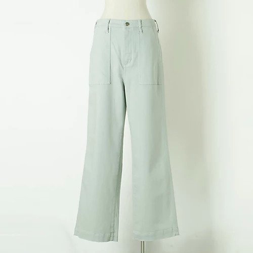 【ヘルシーデニム/Healthy Denim】の【LEE別注】【洗える】Begonia(ベイカーパンツ) インテリア・キッズ・メンズ・レディースファッション・服の通販 founy(ファニー) 　ファッション　Fashion　レディースファッション　WOMEN　パンツ　Pants　デニム　Denim　別注　Special Order　洗える　Washable　セージグリーン|ID: prp329100004271963 ipo3291000000030965963