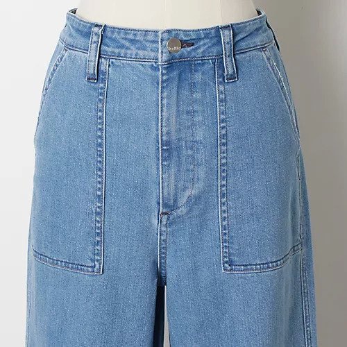 【ヘルシーデニム/Healthy Denim】の【LEE別注】【洗える】Begonia(ベイカーパンツ) 人気、トレンドファッション・服の通販 founy(ファニー) 　ファッション　Fashion　レディースファッション　Fashion for Women　パンツ　Pants & Trousers　デニム　Denim, Jeans Material　別注　Limited Edition, Custom Order　洗える　Machine Washable　other-3|ID: prp329100004271963 ipo3291000000032453146
