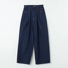 【ジェーンスミス/JANE SMITH】の14.5oz DENIM IN TUCK COMFORT TAPERED PANTS INDIGO ONE WASH|ID: prp329100004272001 ipo3291000000032620369