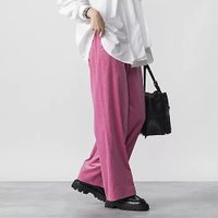 【ブリル/BRILL】のCORDUROY PANTS 人気、トレンドファッション・服の通販 founy(ファニー) ファッション Fashion レディースファッション WOMEN パンツ Pants ウェーブ Wave サッカー Soccer ストレート Straight ミリタリー Military |ID:prp329100004272016