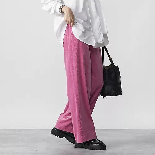 【ブリル/BRILL】のCORDUROY PANTS インテリア・キッズ・メンズ・レディースファッション・服の通販 founy(ファニー) https://founy.com/ ファッション Fashion レディースファッション WOMEN パンツ Pants ウェーブ Wave サッカー Soccer ストレート Straight ミリタリー Military |ID: prp329100004272016 ipo3291000000031805662