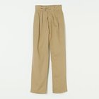 【リノ/LENO】のDOUBLE BELTED GURKHA TROUSERS 人気、トレンドファッション・服の通販 founy(ファニー) ファッション Fashion レディースファッション WOMEN ダブル Double フロント Front ヴィンテージ Vintage 洗える Washable thumbnail ベージュ|ID: prp329100004272057 ipo3291000000031805270