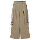 【カラー/kolor】のPants 人気、トレンドファッション・服の通販 founy(ファニー) ファッション Fashion レディースファッション WOMEN パンツ Pants チュール Tulle フリル Frills ロング Long 今季 This Season thumbnail A-Beige|ID: prp329100004272123 ipo3291000000029896748