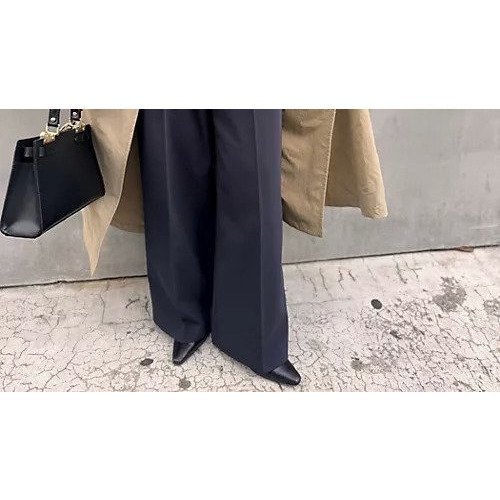 【ノーリーズソフィー/NOLLEY'S sophi】のウォッシャブル折り返しチノワイドパンツ 人気、トレンドファッション・服の通販 founy(ファニー) 　ファッション　Fashion　レディースファッション　WOMEN　パンツ　Pants　2025年　2025　2025春夏・S/S　Ss,Spring/Summer,2025　ウォッシャブル　Washable　シンプル　Simple　スニーカー　Sneakers　トレンド　Trend　ワイド　Wide　人気　Popularity　other-3|ID: prp329100004272156 ipo3291000000031987070