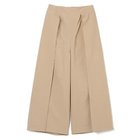 【シーオール/SEEALL】のFOLDED WIDE PANTS 人気、トレンドファッション・服の通販 founy(ファニー) ファッション Fashion レディースファッション WOMEN パンツ Pants フェミニン Feminine フロント Front プリーツ Pleats ワイド Wide thumbnail BEIGE|ID: prp329100004272177 ipo3291000000029896781