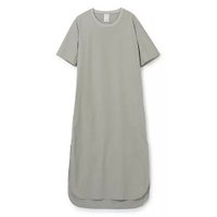 【セヤ/SEYA】のT-DRESS/SILK & COTTON BLEND 人気、トレンドファッション・服の通販 founy(ファニー) ファッション Fashion レディースファッション WOMEN ワンピース Dress ドレス Party Dresses 2022年 2022 2022 春夏 S/S Ss,Spring/Summer,2022 なめらか Smooth シルク Silk スリット Slit ドレス Dress 半袖 Short Sleeve |ID:prp329100004272211