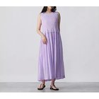 【ヌキテパ/NE QUITTEZ PAS】のCOTTON VOILE SHIRRING SLEEVELESS DRESS LILAC|ID: prp329100004272222 ipo3291000000030967535