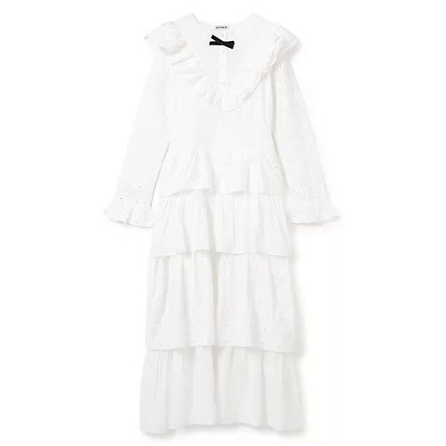 【バットシェバ/BATSHEVA】のMichele Dress インテリア・キッズ・メンズ・レディースファッション・服の通販 founy(ファニー) https://founy.com/ ファッション Fashion レディースファッション WOMEN ワンピース Dress ドレス Party Dresses 2022年 2022 2022 春夏 S/S Ss,Spring/Summer,2022 ガーリー Girly ティアード Tiered ドレス Dress モチーフ Motif リボン Ribbon レース Race エレガント 上品 Elegant |ID: prp329100004272303 ipo3291000000029896912