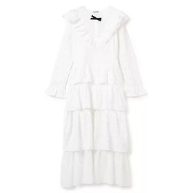 【バットシェバ/BATSHEVA】のMichele Dress 人気、トレンドファッション・服の通販 founy(ファニー) ファッション Fashion レディースファッション WOMEN ワンピース Dress ドレス Party Dresses 2022年 2022 2022 春夏 S/S Ss,Spring/Summer,2022 ガーリー Girly ティアード Tiered ドレス Dress モチーフ Motif リボン Ribbon レース Race エレガント 上品 Elegant |ID:prp329100004272303