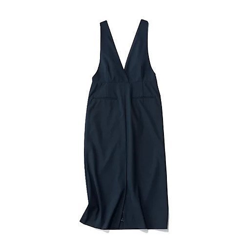 【イエナ/IENA】の【洗える】&NAVY サロペットスカート 人気、トレンドファッション・服の通販 founy(ファニー) 　ファッション　Fashion　レディースファッション　WOMEN　スカート　Skirt　おすすめ　Recommend　ストレッチ　Stretch　スリット　Slit　セレモニー　Ceremony　デスク　Desk　フロント　Front　ワーク　Work　入学式　Entrance Ceremony　別注　Special Order　洗える　Washable　ビジネス 仕事 通勤　Business　other-2|ID: prp329100004272416 ipo3291000000031300458