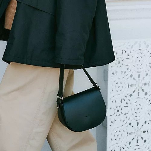 【ヤーキ/YAHKI】のショルダー付ハーフムーンバッグ 人気、トレンドファッション・服の通販 founy(ファニー) ファッション Fashion レディースファッション Fashion for Women バッグ Bags おすすめ Recommended / Our Picks コンパクト Compact, Small Size ショルダー Shoulder, Shoulder Strap フェイクレザー Faux Leather, PU Leather モダン Modern, Contemporary other-2|ID: prp329100004272423 ipo3291000000034017173