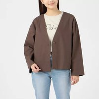 【トゥエルブクローゼット/12closet】の【洗える】リネンコンパクトジャケット 人気、トレンドファッション・服の通販 founy(ファニー) ファッション Fashion レディースファッション WOMEN アウター Coat Outerwear ジャケット Jackets ショルダー Shoulder ショート Short シンプル Simple ジャケット Jacket ドロップ Drop 夏 Summer 洗える Washable |ID:prp329100004273659