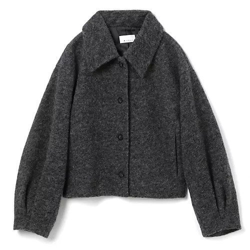 【エムセブンデイズ/M7days】の【コラボ】タックスリーブショートコート インテリア・キッズ・メンズ・レディースファッション・服の通販 founy(ファニー) 　ファッション　Fashion　レディースファッション　Fashion for Women　アウター　Coat / Outerwear Collection　コート・ロングコート・ピーコート　Long Coats, Peacoats & More　コラボ　Collaboration, Collab　レギュラー　Regular, Standard Fit　ロング　Long, Long-Length　チャコールグレー|ID: prp329100004273714 ipo3291000000034942799