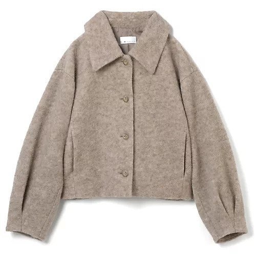 【エムセブンデイズ/M7days】の【コラボ】タックスリーブショートコート インテリア・キッズ・メンズ・レディースファッション・服の通販 founy(ファニー) 　ファッション　Fashion　レディースファッション　Fashion for Women　アウター　Coat / Outerwear Collection　コート・ロングコート・ピーコート　Long Coats, Peacoats & More　コラボ　Collaboration, Collab　レギュラー　Regular, Standard Fit　ロング　Long, Long-Length　ベージュ|ID: prp329100004273714 ipo3291000000034942800