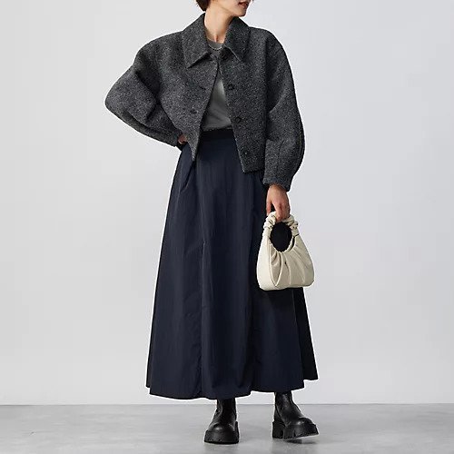 【エムセブンデイズ/M7days】の【コラボ】タックスリーブショートコート 人気、トレンドファッション・服の通販 founy(ファニー) 　ファッション　Fashion　レディースファッション　Fashion for Women　アウター　Coat / Outerwear Collection　コート・ロングコート・ピーコート　Long Coats, Peacoats & More　コラボ　Collaboration, Collab　レギュラー　Regular, Standard Fit　ロング　Long, Long-Length　other-3|ID: prp329100004273714 ipo3291000000034942802