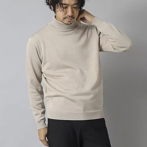 【ノーリーズ グッドマン/NOLLEY'S goodman / MEN】の【ACTIVE SECT】《限定展開 / 抗菌防臭》タートルネックニット 24AW インテリア・キッズ・メンズ・レディースファッション・服の通販 founy(ファニー) 　ファッション　Fashion　メンズファッション　MEN　アクリル　Acrylic　インナー　Inner　抗菌　Antibacterial　ジャケット　Jacket　スマート　Smart　タートルネック　Turtleneck　2024年　2024　2024-2025秋冬・A/W　Aw/Autumn/Winter/Fw/Fall/2024-2025　グレイッシュベージュ|ID: prp329100004273940 ipo3291000000029688162